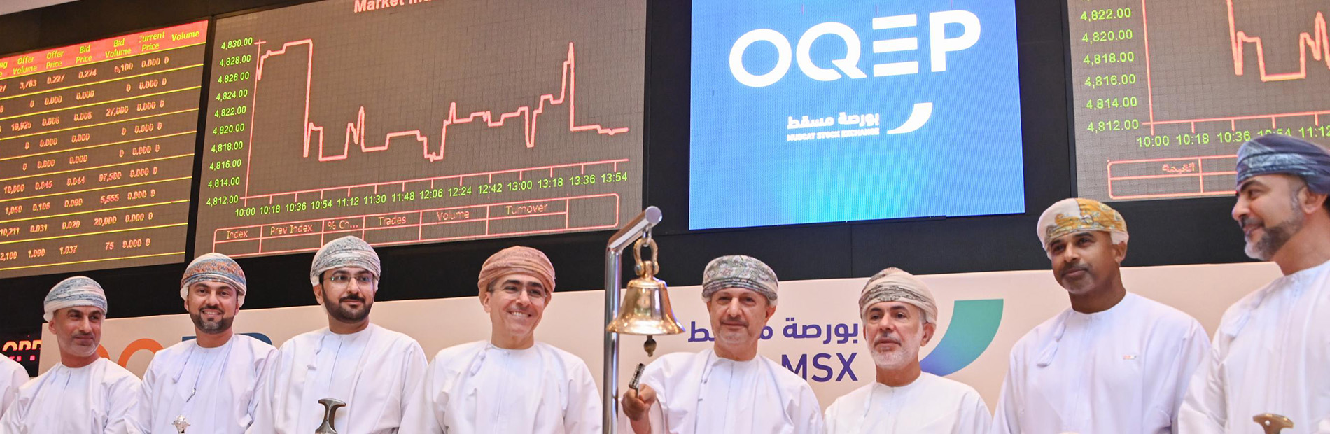 OQ Exploration and Production Shares Listed on Muscat Stock Exchange as the largest listed company